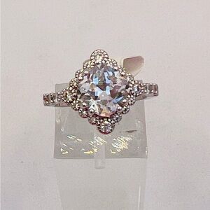 RETRO BOMB PARTY RING DIAMOND CUBIC ZIRCONIA RBP3385 SIZE 7